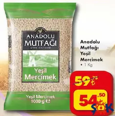 ANADOLU MUTFAĞI YEŞİL MERCİMEK 1 KG ANADOLU MUTFAĞI YEŞİL MERCİMEK 1 KG